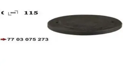 Silindir kapak tapası mgn-lgn-clıo 1.4-1.6 16v k4m grosse 7703075273 resmi