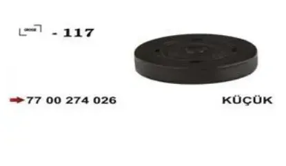 Silindir kapak tapası küçük mgn-clıo-kng k4m-k4j grosse 7700274026/ 8200058022/ 1104800qac resmi