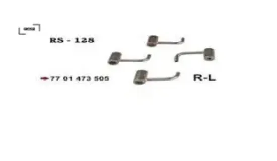 Yağlama memesi sol clıo-mgn-kng1.5 dcı k9k-k4m-k4j grosse 7701473505 resmi