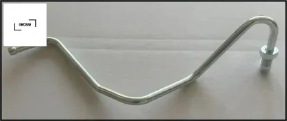 Turbo basınç borusu - hortumsuz - clio ıv - duster k9k euro 5 grosse 223211870r resmi