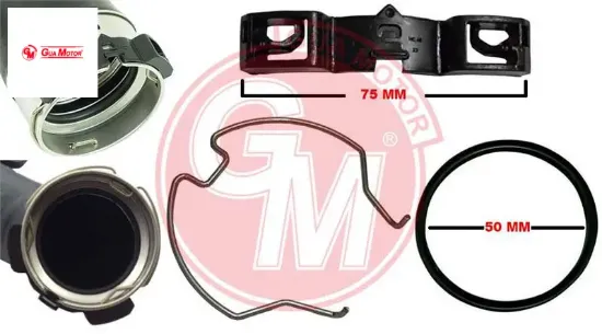 Turbo hortum tamir takımı kalın taraf üniversal gua 144609034r/ 144609369r/ 144609116r resmi