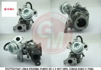 Turbo şarj fıorıno 07 lınea 09 punto 09 grande punto 05 11 1.3d mtj e5 corsa 1.3 cdtı a13dtc psa bıp gua 55237520/ 55231037 resmi