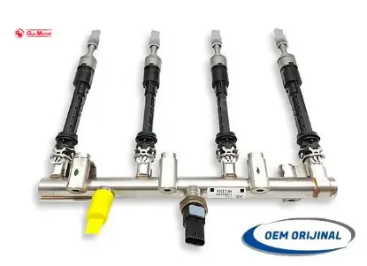 Müşür rampa enjektör 4 lü takım bu ürün orijinal renault megane ıv 16 talısman 16 kadjar 16 clio v 1 gua 175201876r/ 175207275r/ 175209534r resmi