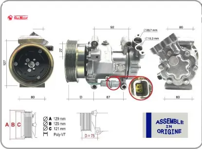 Klima kompresörü sıfır ürün clıo ııı 04>12 kangoo ıı 08> modus 04> mıcra ııı 03>10 qashqaı j10 06>13 gua 8200578856/ 2763000q1m/ 8200357173 resmi