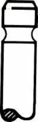 X subap emme egzoz corolla 1.4 d4d 8v ın-4/ex-4 güneş 1371133030/ 1371533040 resmi