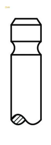 Subap emme egzoz aurıs 1.6i 1zrfe -yarıs 1.8 2zrfe 16v ın-8/ex-8 güneş 1371137020/ 1371537030 resmi