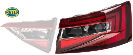 Stop lambası dış sol ledli superb 2015-2019 hella 3v5945207/ 3v5945711 resmi