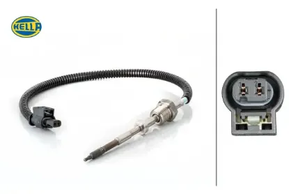 Egzoz sıcaklık sensoru kat. Uzerınde w203 s203 w204 s204 c209 a209 c219 w211 s211 w221 hella a0009058900 resmi