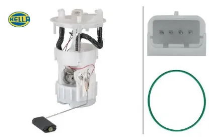 Yakıt depo şamandırası komple çift çıkış megane 2 1.4 16v-1.6 16v-2.0 16v 02- scenıc 2 1.4-1.6 hella 8200130191/ 8200689362 resmi