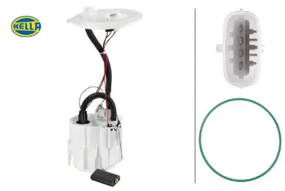 Yakıt depo pompası şamandırası komple astra h 1.2-1.4-1.6-1.8 04 xel-xep-xer-a16xer-a18xer hella 93184120/ 5815023/ 93181019/ 13119487 resmi