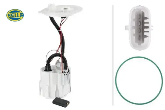 Yakıt depo pompası şamandırası komple astra h 1.2-1.4-1.6-1.8 04 xel-xep-xer-a16xer-a18xer hella 93184120/ 5815023/ 93181019/ 13119487 resmi