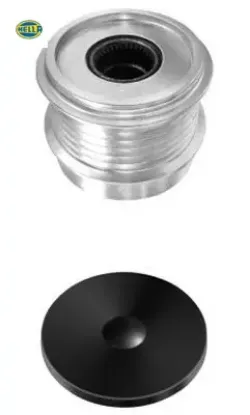 Alternatör kasnağı rulmanlı vectra c-astra h-zafıra b-sıgnum 1.9 cdtı 04 6 kanal hella 55571966/ 1204151/ 1204175/ 55564350 resmi