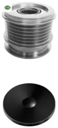 Alternatör kasnağı rulmanlı astra j-ınsıgnıa-zafıra tourer c 2.0 cdtı 6 kanal hella 1204291/ 55565443 resmi