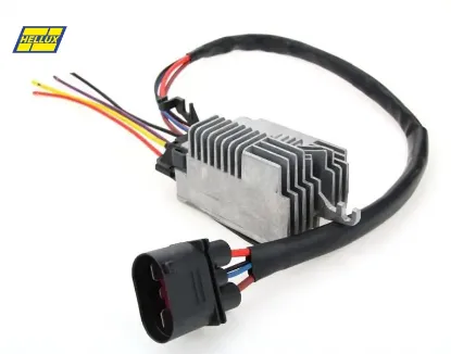 Fan kontrol regülatörü a6 2.0 tdı-tfsı-2.4-2.8 fsı-3.0-3.0 fsı-3.2 tfsı hellux 4f0959501a/ 4f0959501c/ 4f0959501e resmi