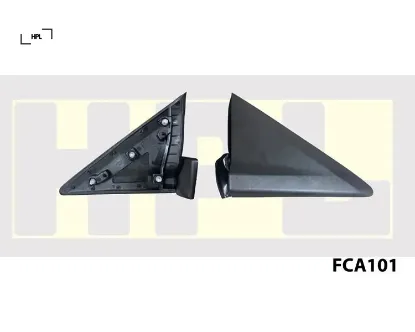 Dış dikiz ayna üçgen kapağı klipsli ayna üçgeni sağ courıer 13 hpl et7617e676ah5ja6/ t287569 resmi