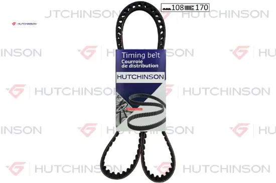 Triger kayışı 108x170 306 97-02 p405-xsara 98-05 berlıngo 03-08 partner 96-15 1.4 tu3-mfk hutchınson 0816.44/ 0816.37 resmi