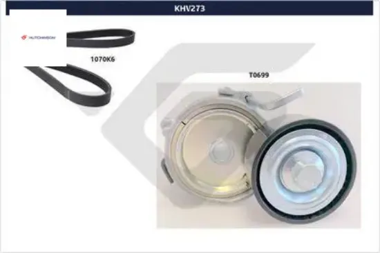 Alternatör gergi kiti 6pk1070 corsa f-crossland-mokka-p108-208-301-308-508-2008-c-elysee- c3-c4-ds3- hutchınson 1621267280/ 1611278780/ 1611426280 resmi