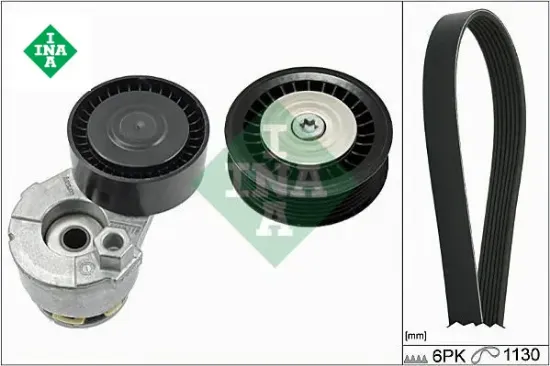 V kayış seti captur ı 13 clıo ıv 12 duster 10 kangoo ıı 08 megane ıv 16 sandero ıı 13 logan mcv ıı 1 ına 117202339r/ 117209699r resmi