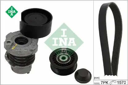 Alternatör v kayış kiti clıo ıv 12> megane ıv 15> captur ı sandero ıı 12> juke f15 14>19 mıcra v 16> ına 117203336r/ 1172000q6g resmi