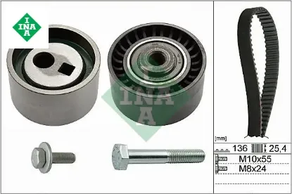 Eksantrik gergi kiti p306 2.0-p406 1.8 16v-p605-p806 2.0 16v-xsara-xantıa 1.8i 16v-2.0 16v rfv-lfy ına 0831.48/ 0831.49/ 0831.R5/ 9400831489 resmi