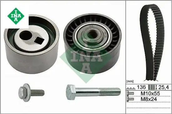 Eksantrik gergi kiti p306 2.0-p406 1.8 16v-p605-p806 2.0 16v-xsara-xantıa 1.8i 16v-2.0 16v rfv-lfy ına 0831.48/ 0831.49/ 0831.R5/ 9400831489 resmi