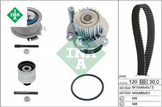 Devirdaimli triger seti t5-caddy3-jetta-golf5-1.4-1.9tdı avb-avf-awx-axb-bjb-bls-bkc-amf-bnv-amf-bnm ına 038198119a/ 038198119c/ 038198119g resmi
