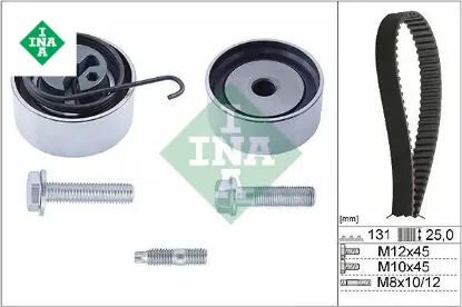 Eksantrik gergi kiti 131x250 astra g-combo c-corsa c-merıva a 1.7 cdtı y17dt-z17dth-y17dtl-z17dtl ına 1606389/ 93188137/ 1606390/ 93188138 resmi