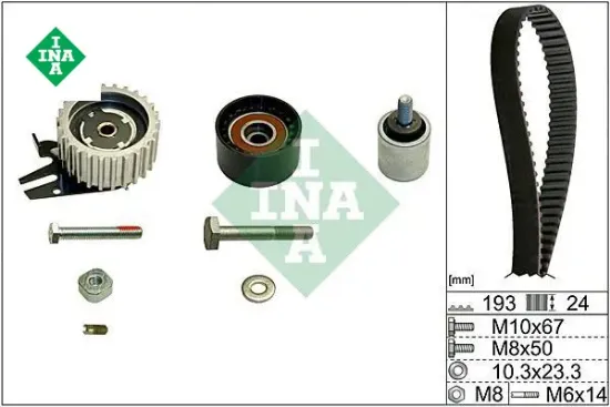 Eksantrik gergi kiti astra j 10> ınsıgnıa a 08> zafıra c 12> 2.0 cdtı a-y-z20dt-dtc-dte-dtj-dtr ına 1629000/ 95507811 resmi