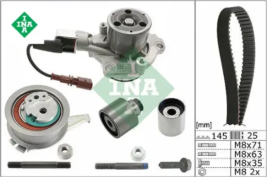 Devirdaimli triger seti soketli golf7-a3-leon-passat-tiguan 1.6-2.0tdi13> clha/b-dcxa-crlb cuvc-crka ına 04l198119b/ 04l198119a/ 04l121011e resmi