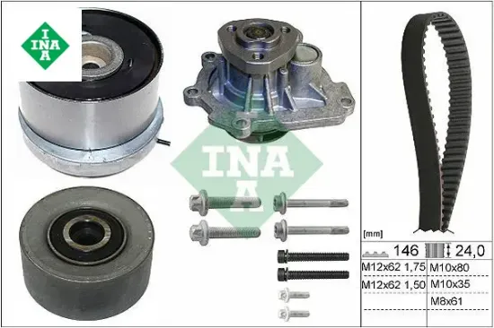 Devirdaimli eksantrik gergi kiti 146x240 astra h-j-ınsıgnıa-vectra c-cruze 1.6-1.8 z16xep-xer-a16let ına 1606314/ 1606355/ 95516739/ 95516740 resmi