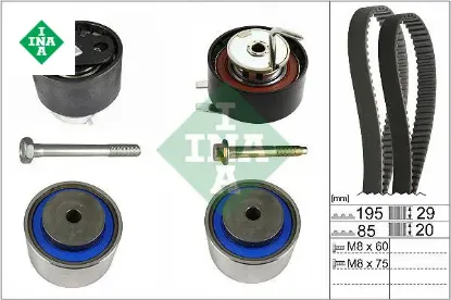 Trıger kayıs setı 306dt mono motor dıscovery 4 l319 dıscovery 5 l462 r.r 4 vogue l405 12 r.r sport ı ına lr006526/ lr078913/ 1311306/ jd61536 resmi