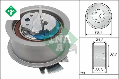 Eksantrik gergi rulmanı polo-caddy-t5-golf5-passat-a3-leon 1.4-1.9 tdı amf-avf-axb-bjb-bkc-bls-bnm ına 038109243m/ 045109243f/ 1221490 resmi