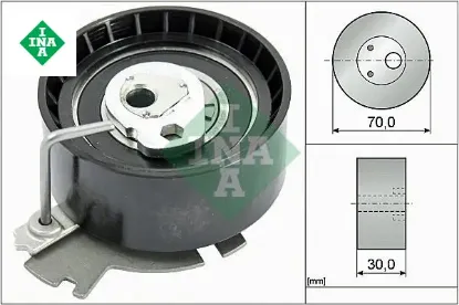 Eksantrik gergi rulmanı 206-207-307 1.6 16v 00- -partner 1.6 08- -c2-c3-c4 1.6 16v-berlıngo 1.6 ına 0829.C8 resmi