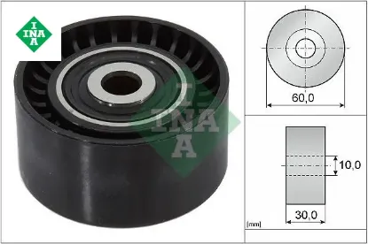Eksantrik gergi rulmanı p107-206-207-307-partner-c2-c3-c4-c5-berlıngo-1.4hdı-1.6hdı-fıesta v-focusıı ına 0830.48/ 1145955/ 2s6q6m250aa resmi