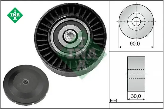 Kayıs gergı rulmanı e81 e82 e88 e90 e91 e92 e93 e60 e61 ına 11287557851 resmi