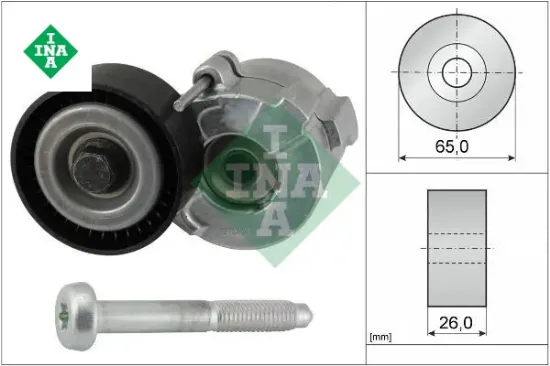Alternatör gergi rulmanı kütüklü astra h-vectra c-zafıra 1.9cdtı-bravo ıı-doblo 1.6-1.9d 534024110 ına 51758385/ 51773551/ 55184980/ 55190813 resmi