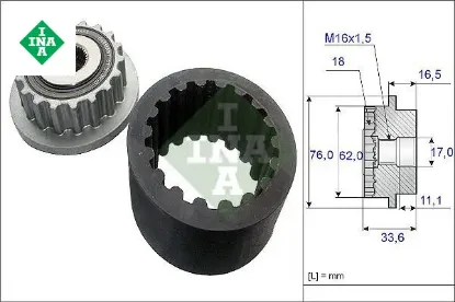 Klima ve direksiyon pompa kiti eg1 transporter t5 2.5 td-touareg 2.5 tdı axd-bpj ına 070903201c/ 070903201e/ 070903327d resmi