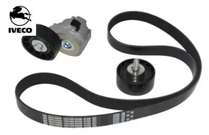 V kayış seti ıveco daily 02> ııı-ıv-v-vı 2.3 d ıveco 500055845/ 46750244/ 504086751 resmi