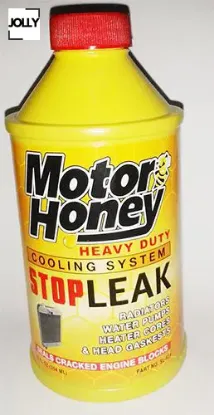 Radyatör çatlak ilacı 300ml. Sıvı antifriz uyumlu stopleak u.s.a. Kolisi 24 adet jolly  resmi