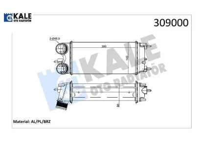 Turbo ıntercoll radyatoru transıt courıer fıesta vı 08 b max ecosport 13 1.5tdcı 1.6tdcı kale radyatör av219l440ab ac ft766k775ba 188281 resmi