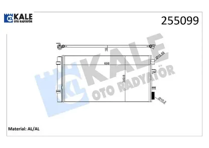 Klima radyatörü kondenser fluence 09 megane ııı 09 scenıc ııı 09 1.2tce 1.5dci 1.6 1.9dci 2.0 müşürs kale radyatör 921000294r/ 921003293r/ 921009956r resmi