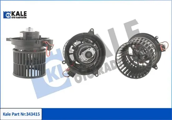 Kalorıfer motoru fıesta v 01 08 fusıon 01 12 1.4 16v 1.4tdcı fıgo 11 kale radyatör 2s6h18456ad/ 1252926/ 1206930 resmi