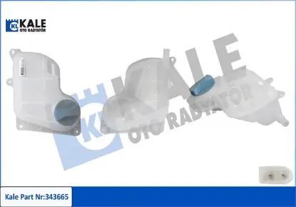 Genlesme kavanozu kapaklı a4-a6 97-04 -passat 00-05 -superb radyatör ek su deposu kale radyatör 8d0121403l/ 8d0121403f/ 8d0121403j resmi