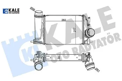 Turbo radyatörü ıntercooler mgn ıv grandtour 1.2 tce 16  qashqaı 1.2 dıg-t kale radyatör 144614ed0a resmi