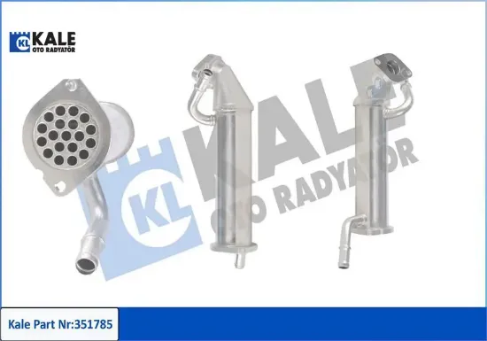 Egr sogutucusu transıt 2.4tdcı 06 14 kale radyatör 6c1q9f464bb/ 6c1q9f464bd/ 1674960 resmi