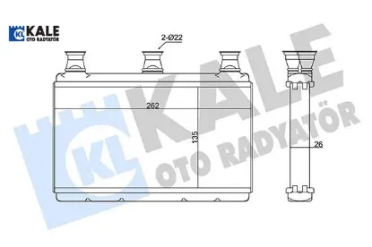 Kalorıfer radyatoru e60 e63 e64 kale radyatör 64119159033/ 64116933921 resmi