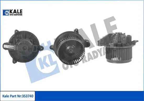 Kalkalorıfer motoru komple b max 14 ecosport ka 11 transıt courıer 14 ecosport 17 1.5 -1.6 tdcı 1.0 kale radyatör 811783/ av1119846ab resmi