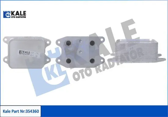 Yağ soğutucu golf vıı-passat-polo 1.2tsı-1.4tsı kale radyatör 04e117021b/ 04e117021c/ 04e117021 resmi