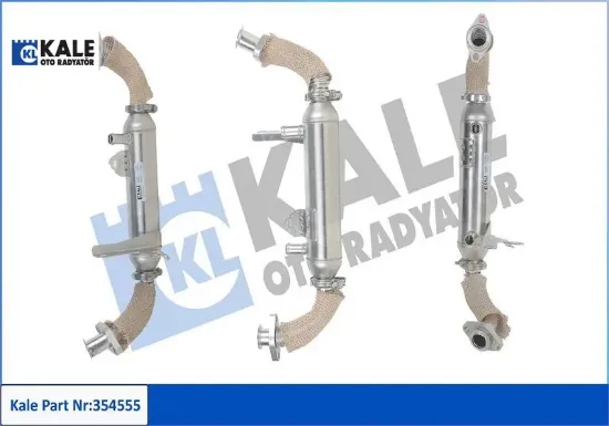Egr soğutucudoblo egr soğutucu kale radyatör 55181418/ 55199705/ 988307v59340 resmi