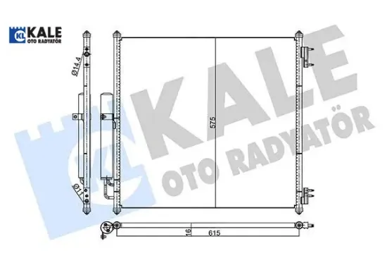 Klıma radyatoru defender l663 19 r.r 4 vogue l405 12 r.r sport 2 l494 kale radyatör lr034503/ lr035791/ lr133116/ lr137975 resmi